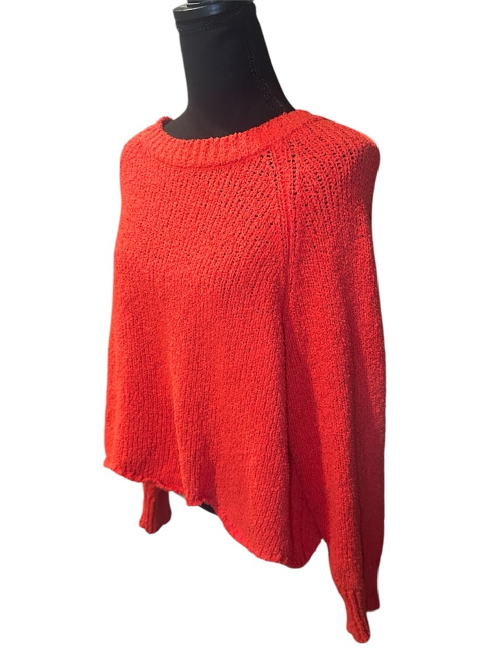Zara Red Knit Sweater - Picture 3 of 5
